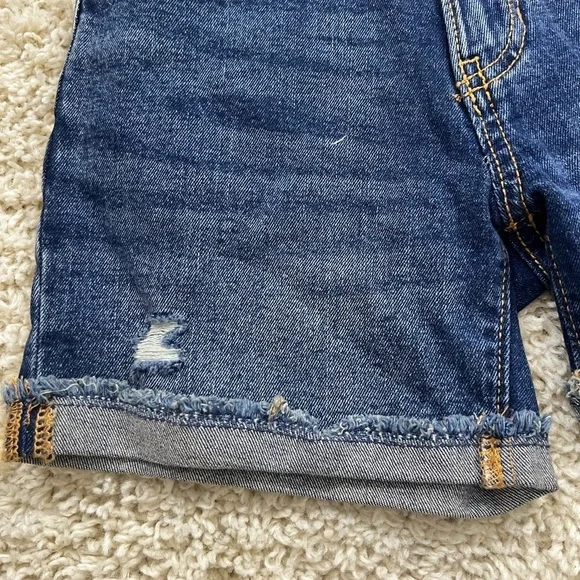 GIRLS OLD NAVY DENIM SHORTS SIZE 10 NWT - Picture 3 of 8